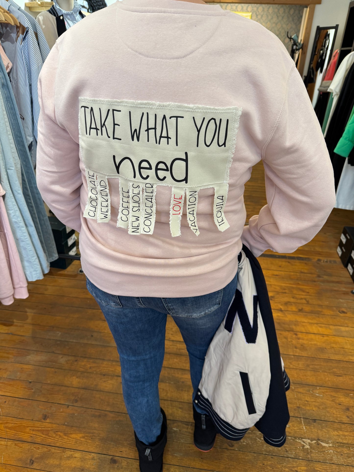 All you need- Unisex Sweater Rose